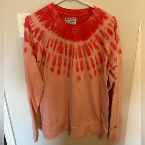 Champion Tie Dye Crewneck Sweater